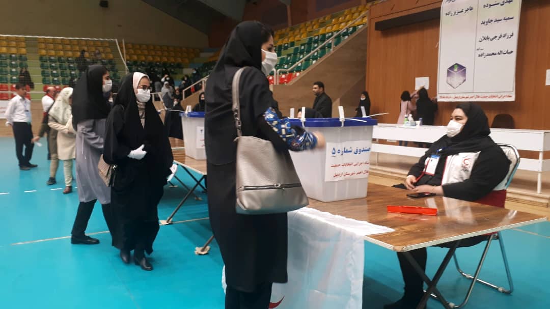 پنجمین دوره انتخابات مجامع جمعیت هلال احمر در اردبیل